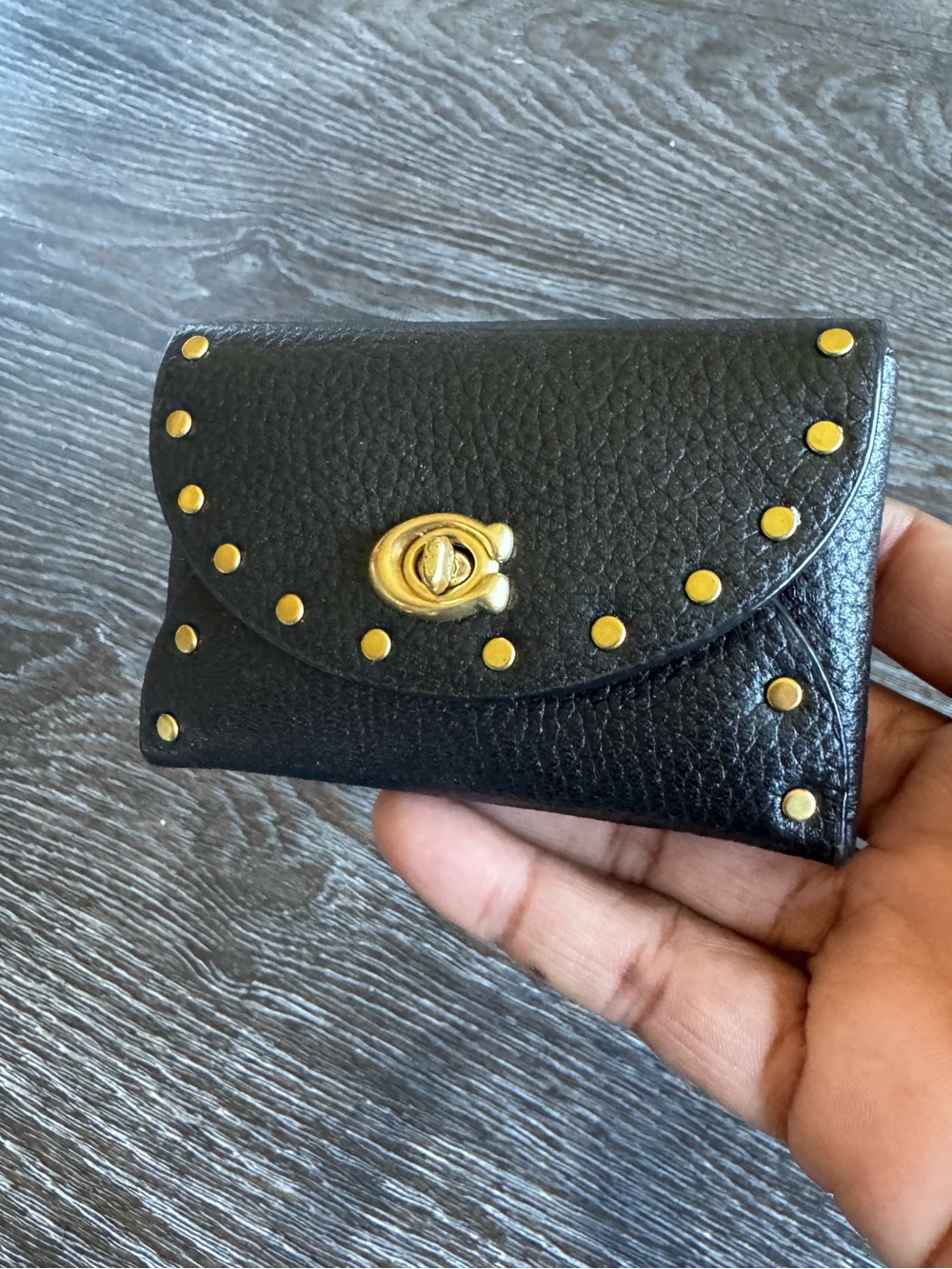 Coach Turnlock Card Case - Picture 3 of 8